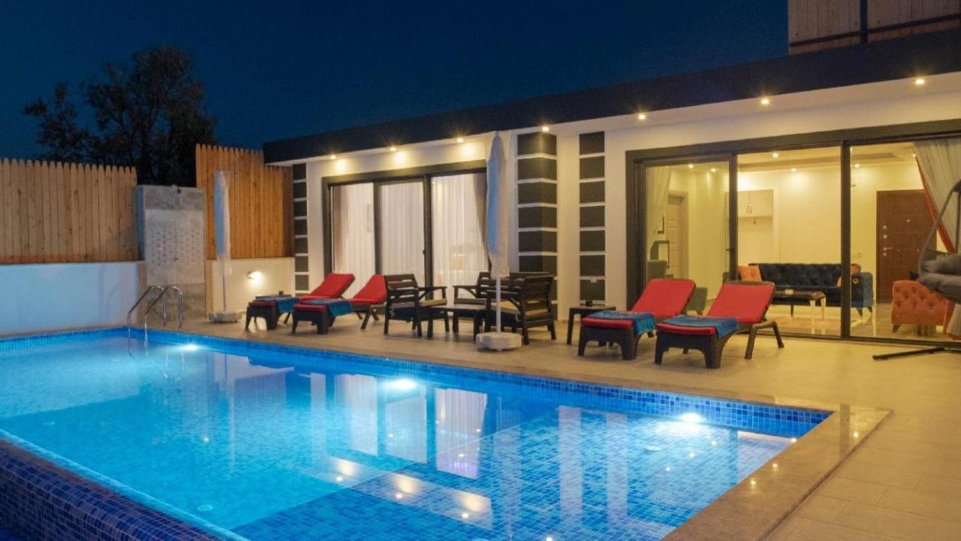 Patara 2 Bedroom Villa 2427 Калкан Екстериор снимка